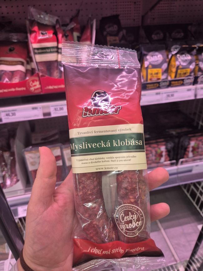 Myslivecká klobása