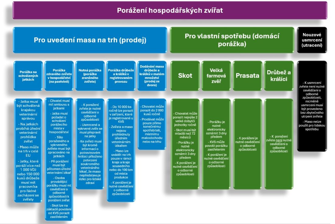 Porážení hospodářských zvířat